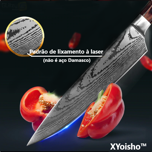 XYoisho™ - Faca Japonesa de Cozinha de 8 polegadas